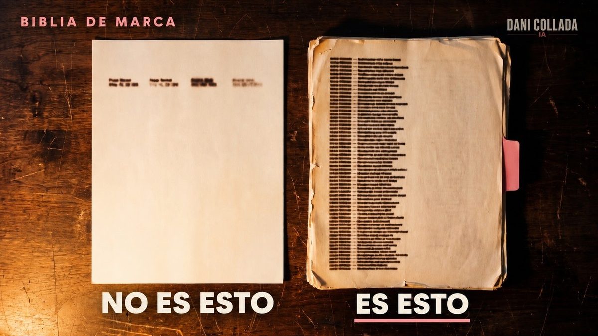 Biblia de marca: por qué Claude sigue sonando a cualquiera